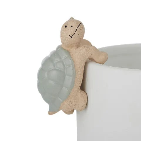 Tom Turtle Ceramic Pot Hanger 