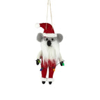 Koala/lights Hanger Felt 7x17cm Multi