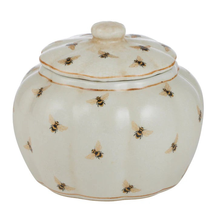 Apiary Ceramic Jar Gold 