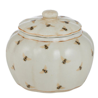 Apiary Ceramic Jar Gold 