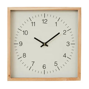 Piazza Wood Clock 40cm 