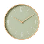 Tempo Wood Clock Aloe