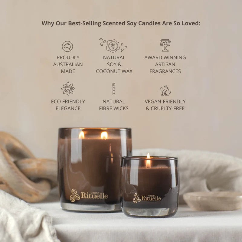 Urban Rituelle - Candle Wild Sage Bitter Orange Bergamot Driftood