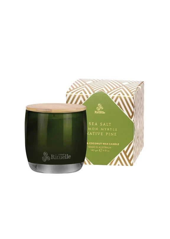 Urban Rituelle - Sea Salt Lemon Myrtle & Native Pine 400g Candle