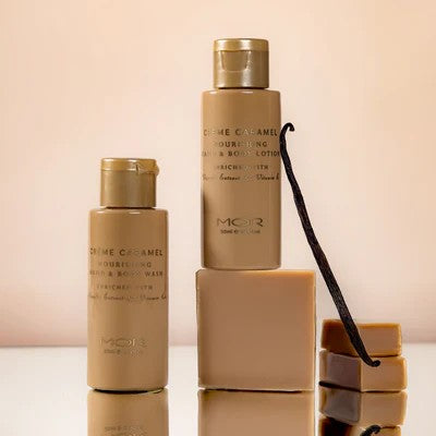Mor Cloaked In Caramel Hand & Body Trio