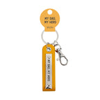 My Dad My Hero Keychain