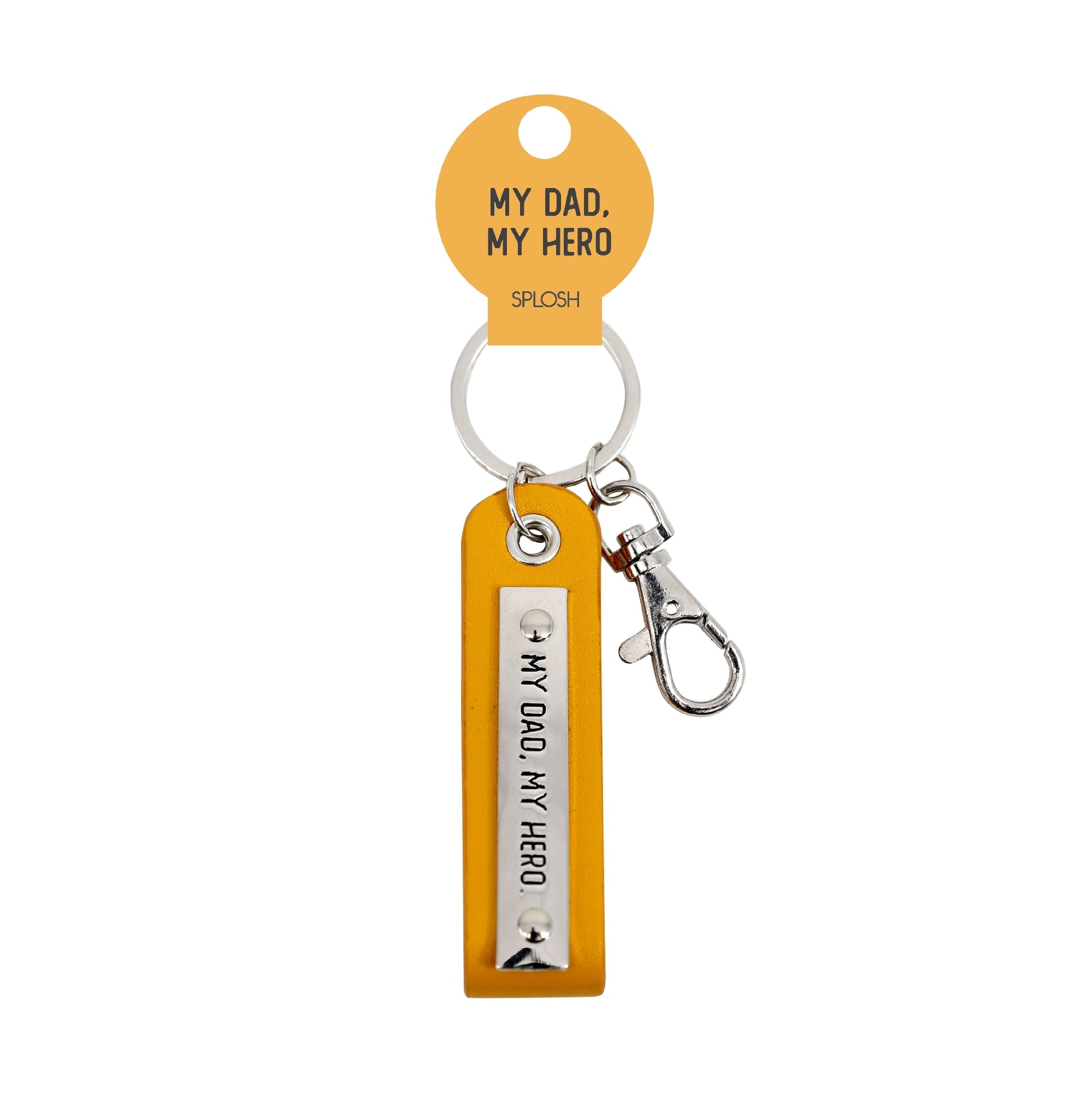 My Dad My Hero Keychain