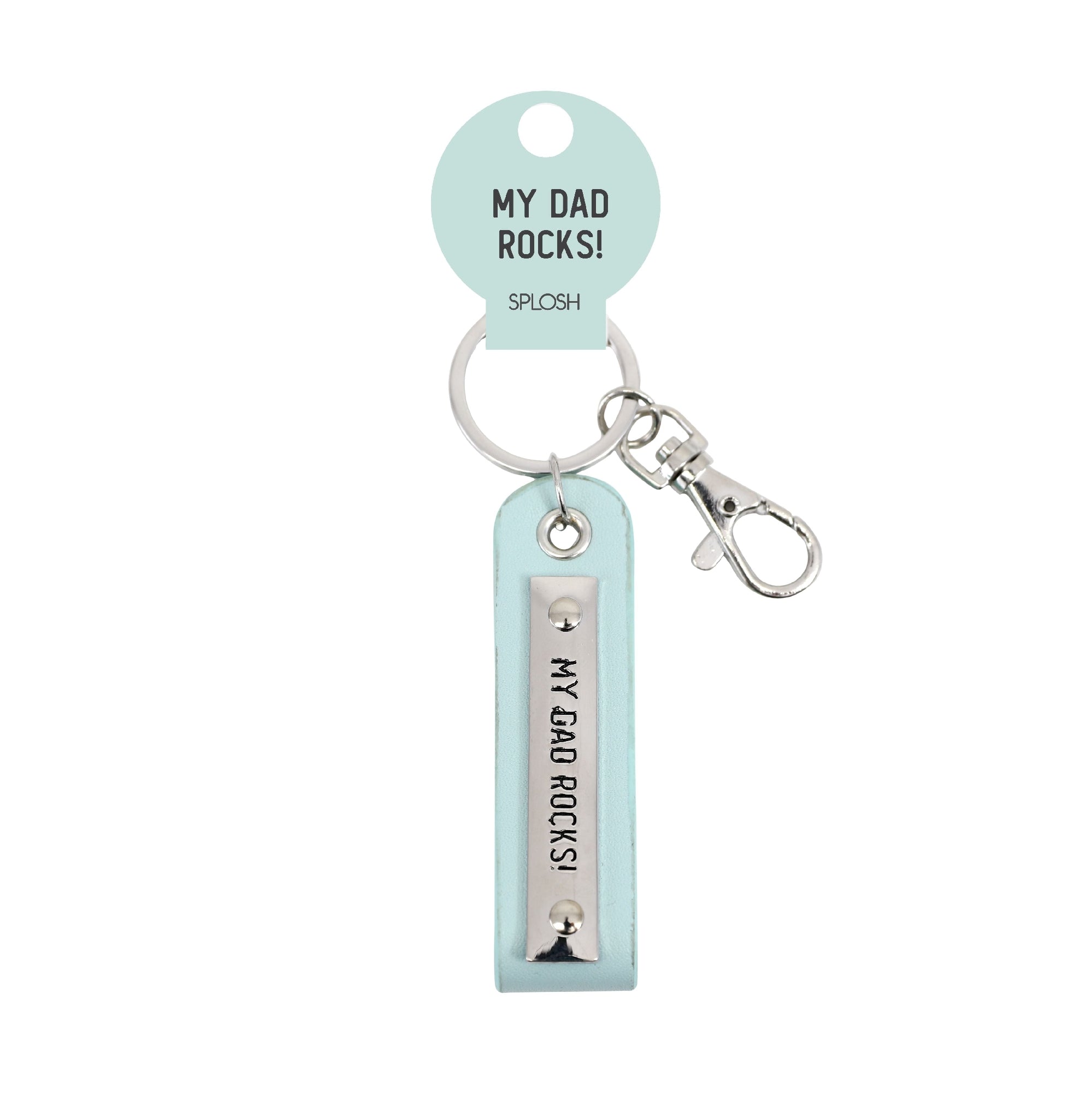 My Dad Rocks! Keychain