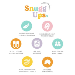 Snuggups Mens Cord Black [siz:medium Shoe Size 8-9]
