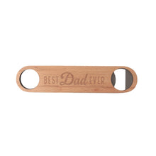 Load image into Gallery viewer, Father&#39;s Day Best Wooden Bottle Opener
