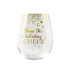 Christmas Stemless Glass Asst [des:holiday Cheer]