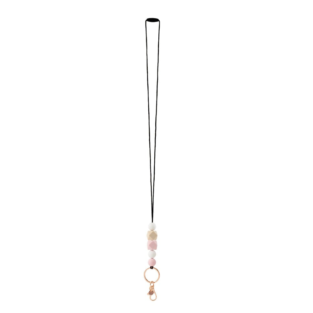 Silicon Beaded Lanyard Asst [des:gelato]