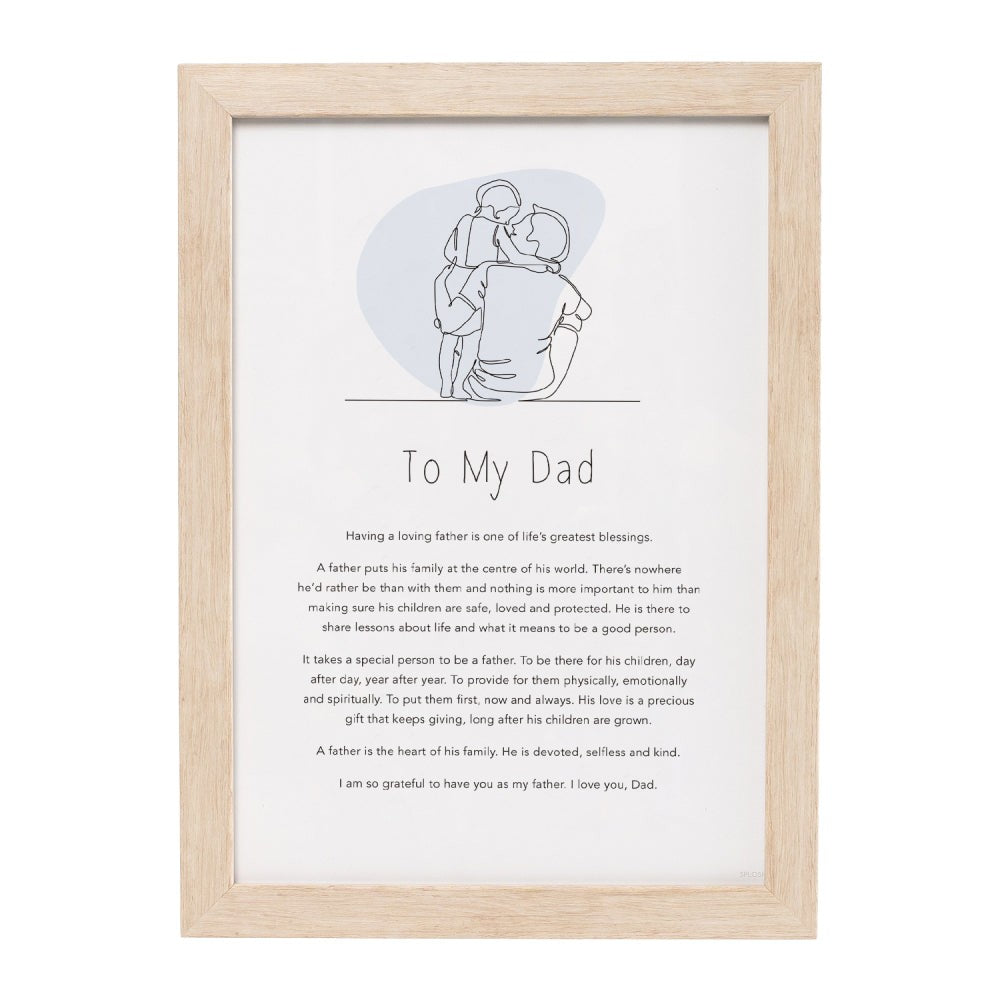 Gift Of Words - To My Dad