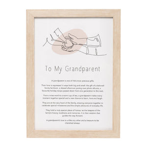 Gift Of Words - To My Grandparents