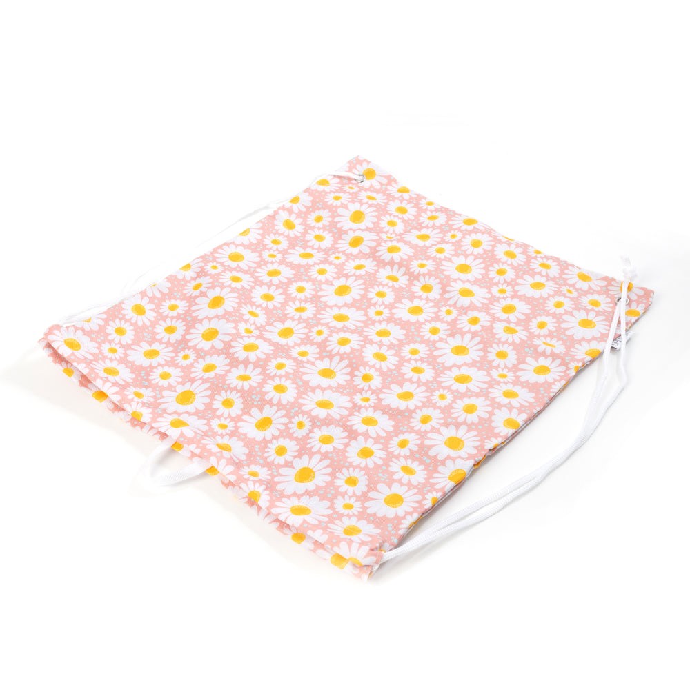 Out & About Daisy Drawstring Bag