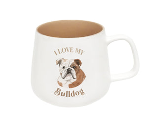 I Love My Bulldog Mug