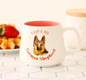 I Love My German Shepherd Mug