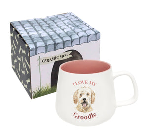 I Love My Groodle Mug