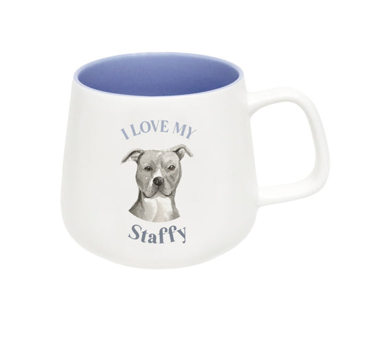 I Love My Staffy Mug