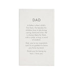 Precious Quote - Dad 