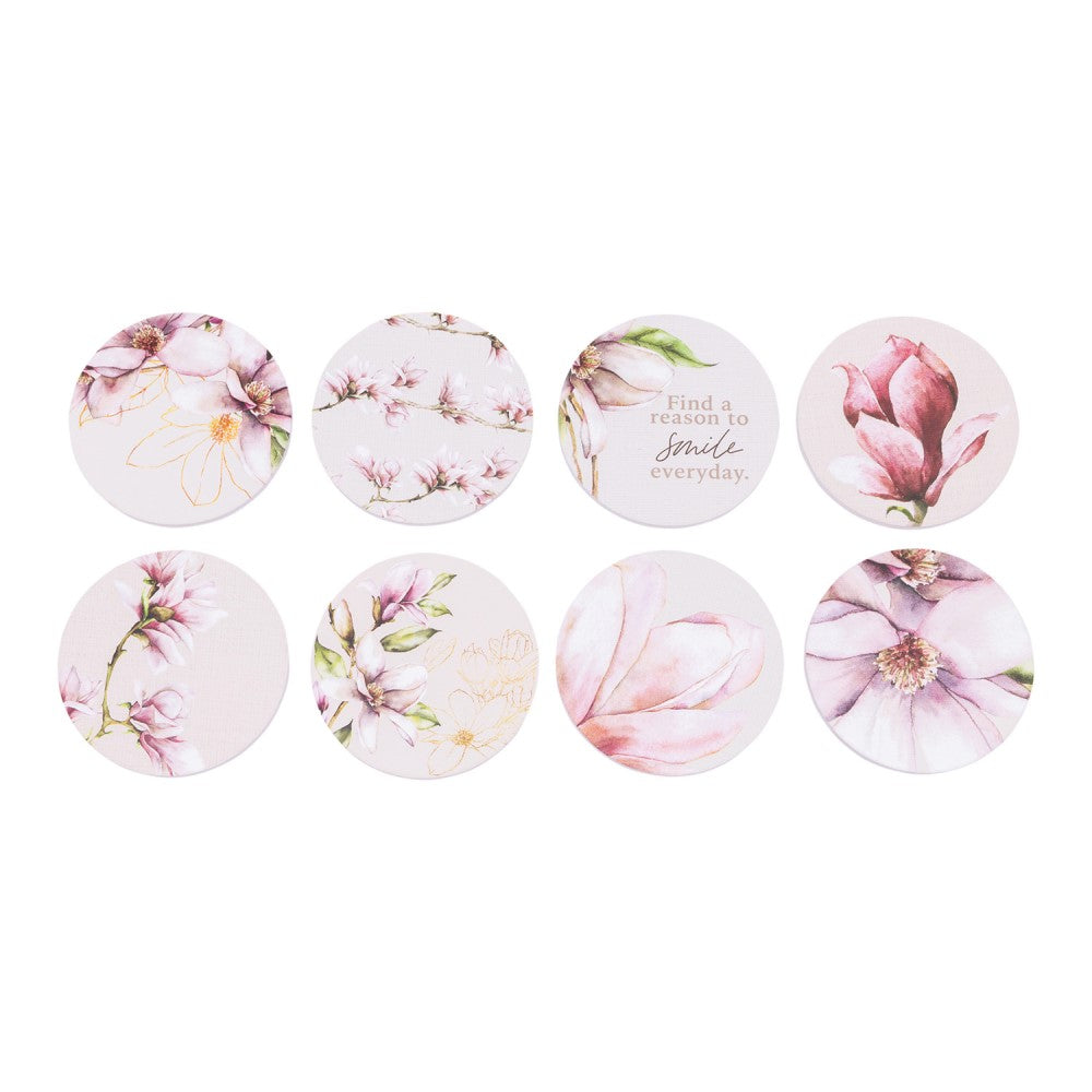 Blossom Floral Ceramic Coaster 