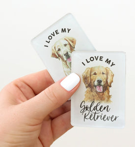 Pet Lovers Magnet - Golden Retriever