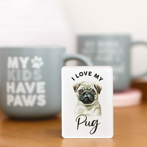 Pet Lovers Magnet- Pug 