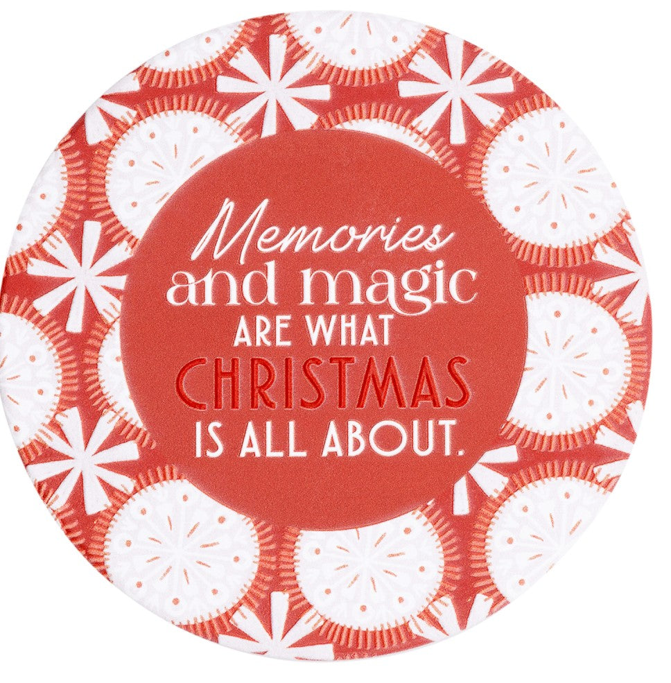 Christmas Memories Ceramic Coaster
