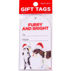 Christmas Bright Set Of 6 Gift Tags 