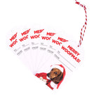 Christmas Woofmas Set Of 6 Gift Tags 
