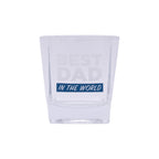 Fathers Day Best Dad Whisky Glass 