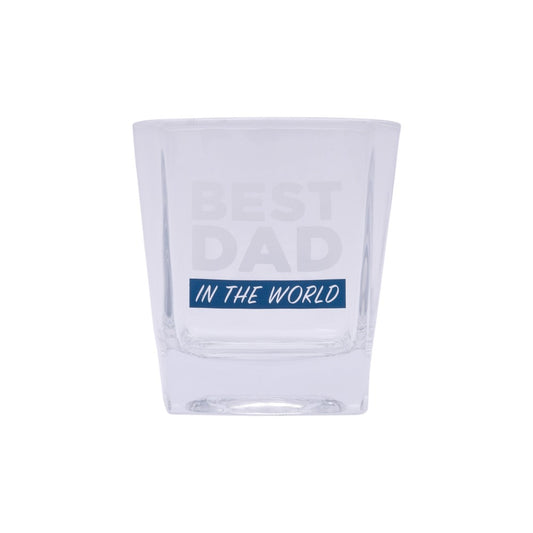 Fathers Day Best Dad Whisky Glass 
