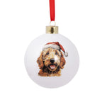 Christmas Round Bauble Cavoodle