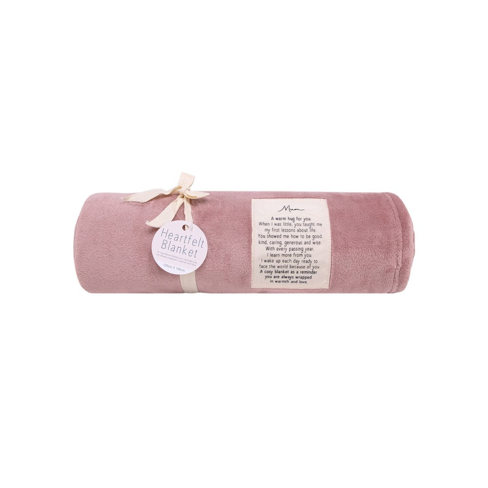 Heartfelt Blanket - Mum 
