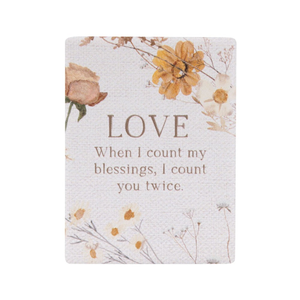 Rustic Meadow Magnet - Love 