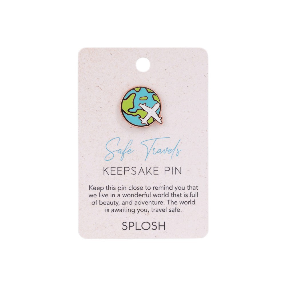 Keepsake Pin - Safe Travels 