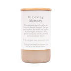 Heart Felt Jar - In Loving Memory 
