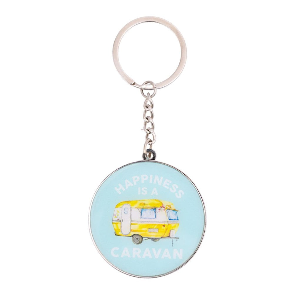 Caravan Keychain - Happiness 