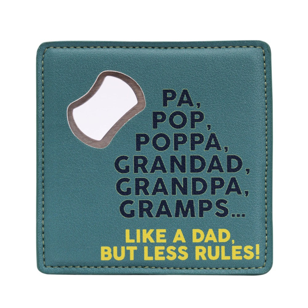 Fathers Day - Pop Bottle Opener Coaster 