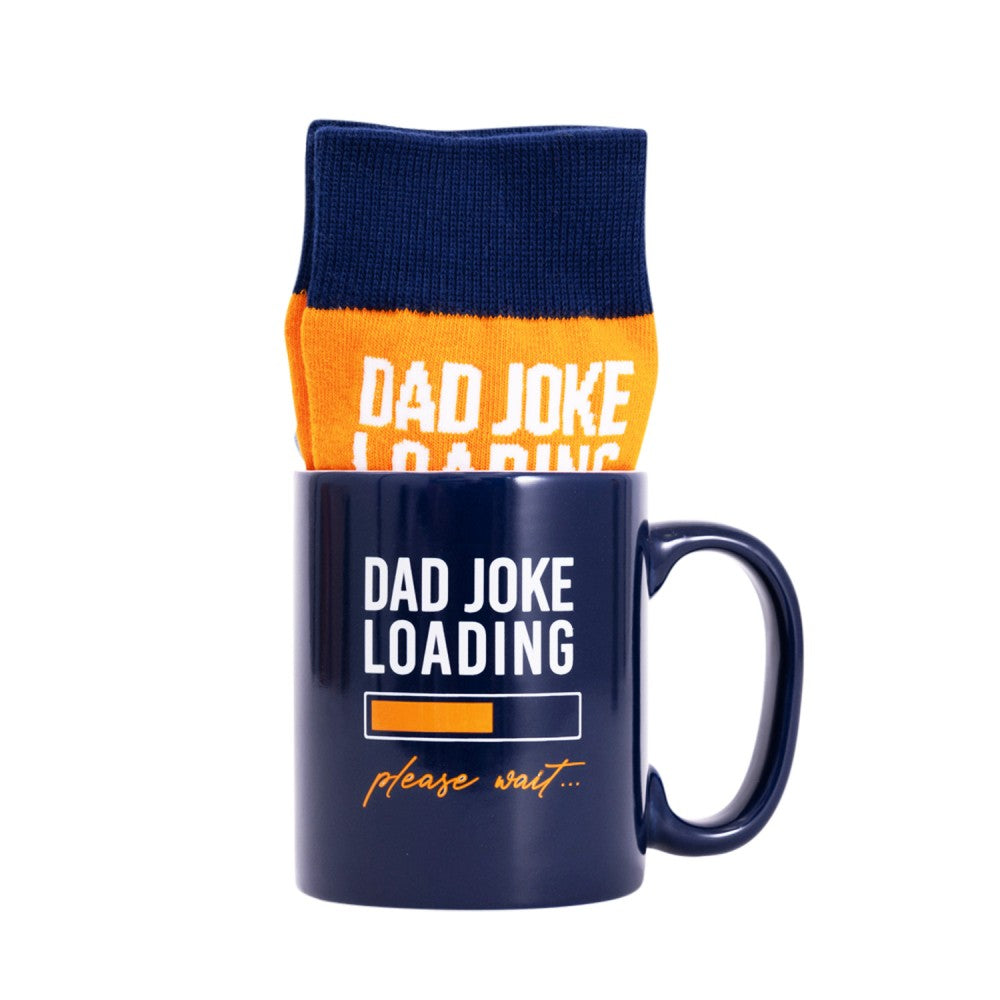 Fathers Day - Dad Joke Loading Mug & Sock Set 
