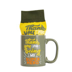 Fathers Day - Super Hero Mug & Sock Set 