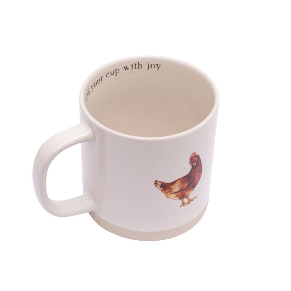 Rustic Meadow - Chicken Mug 