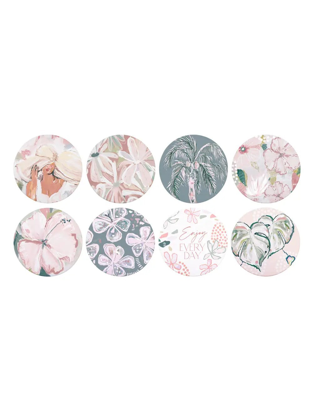 Love, Vera Coaster - Flowers