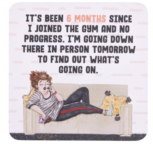 Olive & Co. Gym Coaster