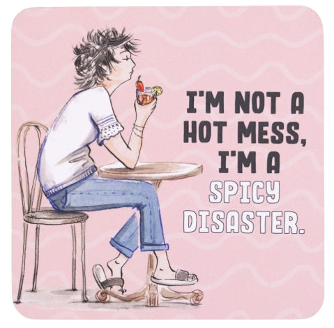 Olive & Co. Spicy Disaster Coaster