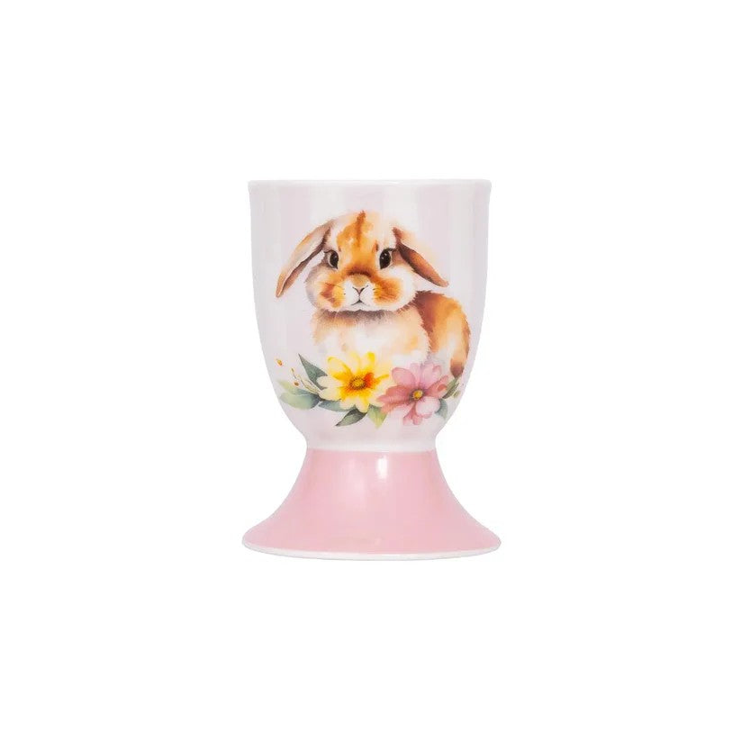 Easter Pink Bunny Egg Cup
