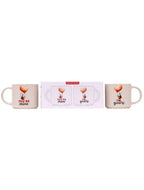 Valentines Day Love Bugs Mug Set 