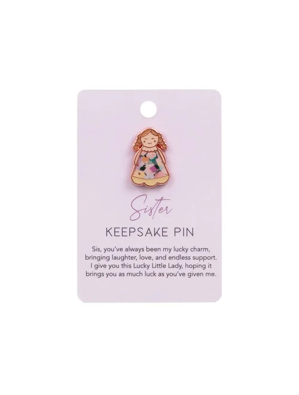 Keepsake Pin Sister