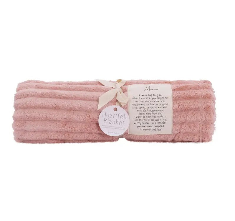 Heartfelt Blanket - Mum 