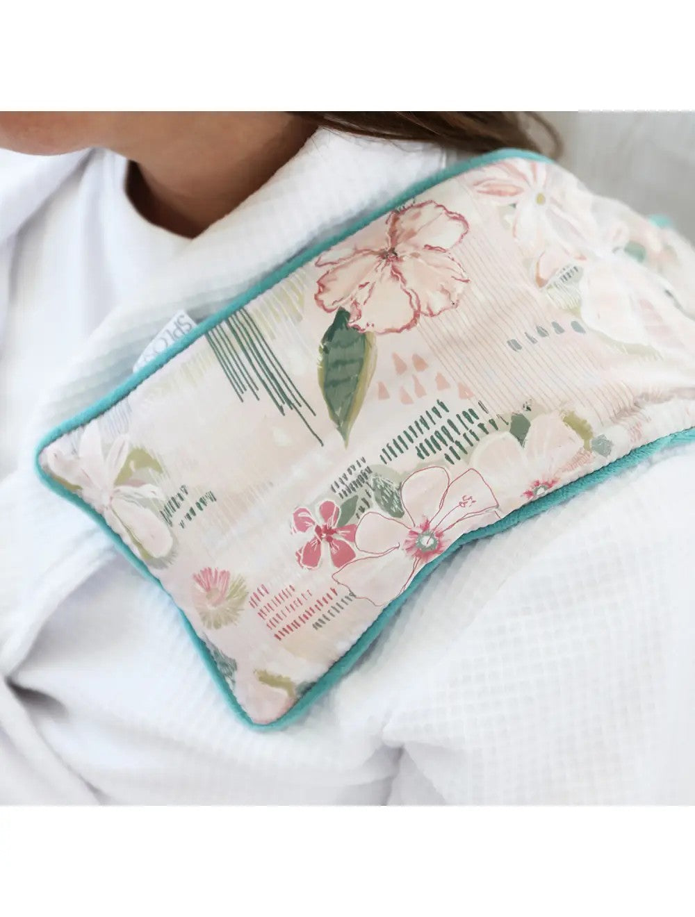 Wellness Painted Floral Heat Pillow
